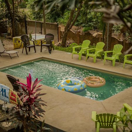 Casa Pura Vida Surf Hostel - Tamarindo Costa Rica Eksteriør bilde
